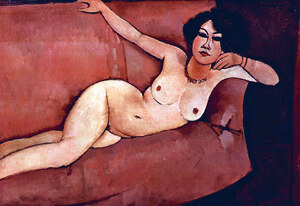 Modigliani - Act on a sofa (Almaiisa)